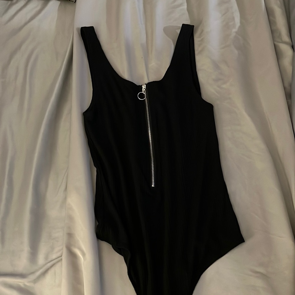Black bodysuit, size L